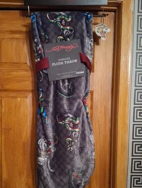 Ed Hardy Throw Blanket